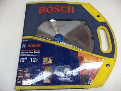 NEW BOSCH RESCUE BLADE 12" DIAMETER 12T 1" ARBOR TCG SAW BLADE PRO1212RES SP1T2