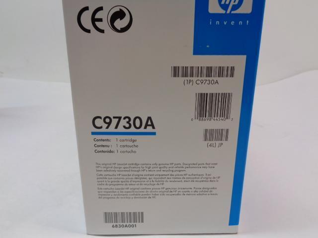 NEW HP LASERJET BLACK TONER CARTRIDGE C9730A FOR COLOR JET 5500 5550 SR