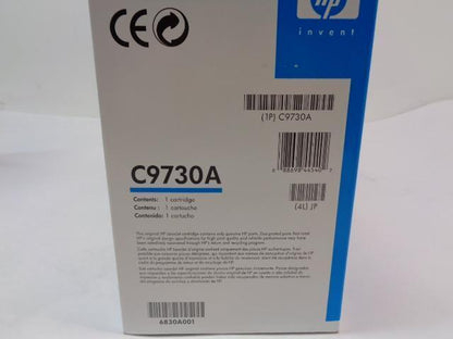 NEW HP LASERJET BLACK TONER CARTRIDGE C9730A FOR COLOR JET 5500 5550 SR