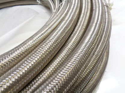 NEW UNBRANDED BRAIDED HOSE 1-1/8" (O.D) APPROXIMATELY 150 FEET & 6 INCHES R3