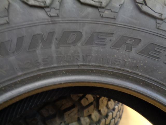 THUNDERER RANGER A/TR P 265 70 17 115T SL ALL TERRAIN TIRE TH1085 CQ3