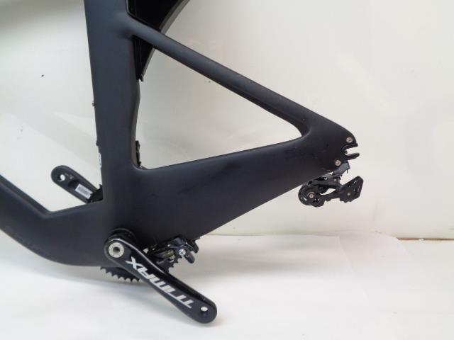 NEW QUINTANA ROO V-PR 58.5" FRAME W/ SADDLE, CRANKSET, DERAILLEUR & RIMS/TIRES