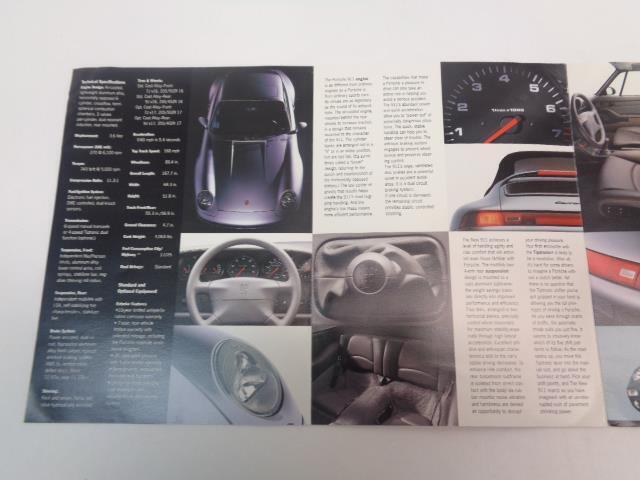 Porsche 911 (993) "The New Carerra" Brochure 1994 Paperback GENUINE USED R25
