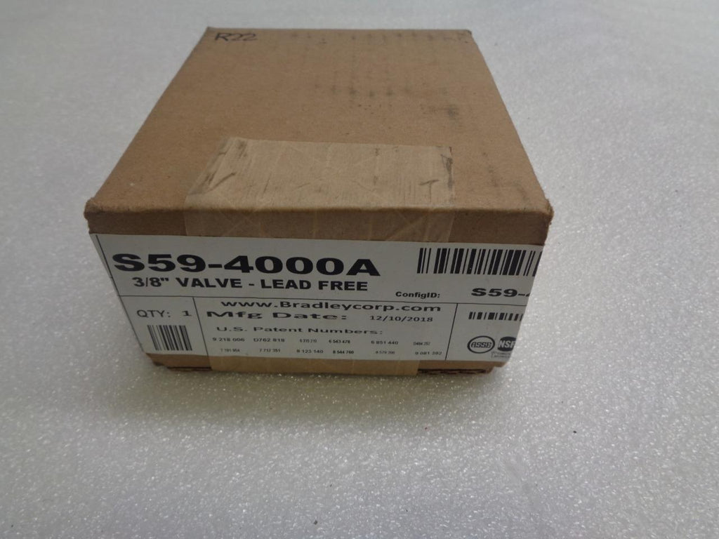 NEW BRADLEY NAVIGATOR SHOWER & EYEWASH THERMOSTATIC MIXING VALVE S59-4000A R11TC