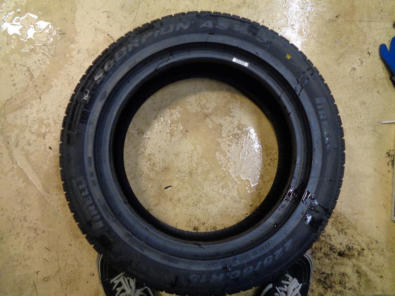 4 PIRELLI SCORPION A/S PLUS 3 P 225 60 18 100H SL TIRES 3917800 CQ2