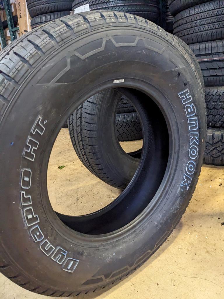 2 HANKOOK DYNAPRO HT RH12 P 245 70 17 108T SL TIRES  1011345 CQ2