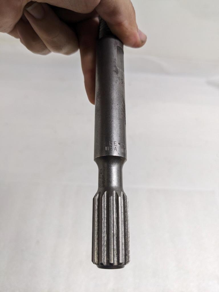 GALAXY INDUSTRIES RE-PB ROTARY SPLINE SHANK FOR REBAR/PLATE CUTTER NEW R22T5