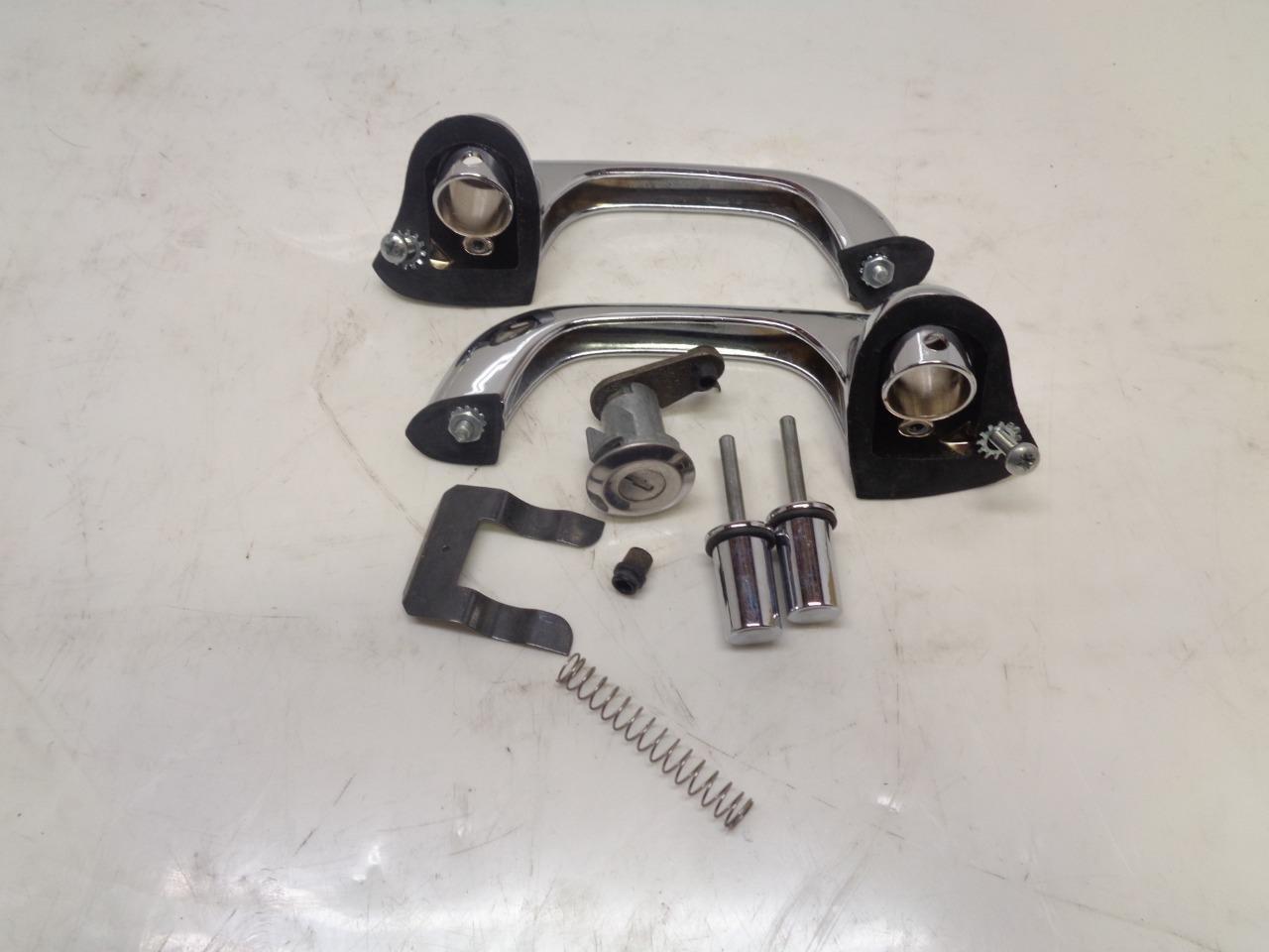 USED SCOTT DRAKE EXTERIOR DOOR HANDLES FOR 1968 FORD MUSTANG C7ZZ-6522404 R18T1
