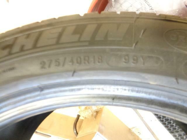 2 MICHELIN PRIMACY 3 MO MERCEDES P 275 40 18 99Y SL SUMMER TIRES 04935 BQ2