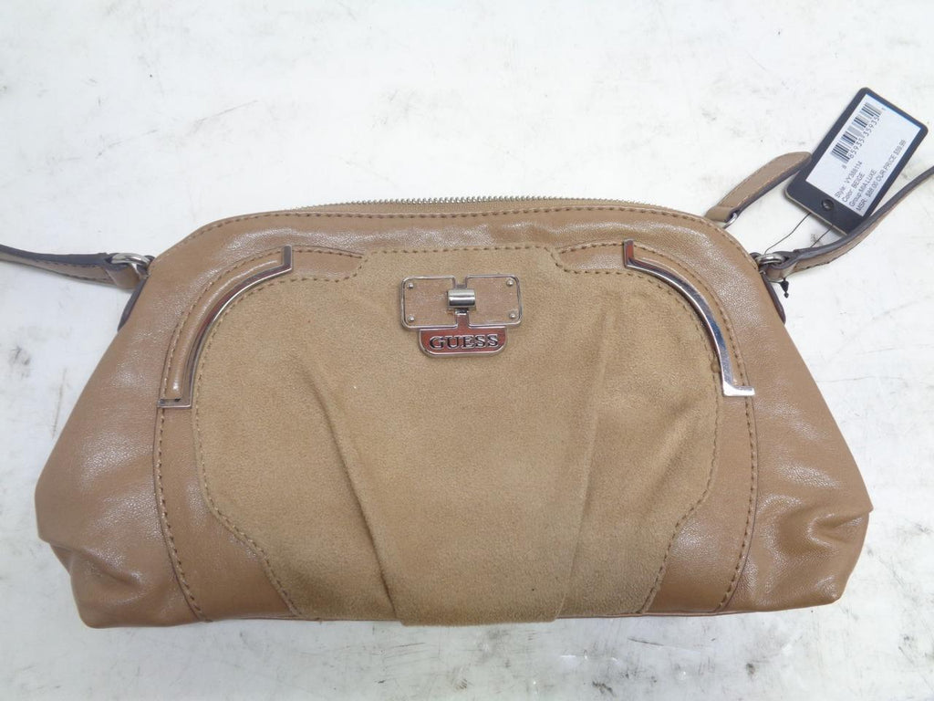 NWT GUESS MIA LUXE TOTE BAG BEIGE COLOR VY388114 GENUINE SR