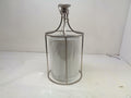 NEW 120V 60HZ AC ONLY HANGING CEILING LAMP ALUMINUM TAKES 60 WATT BULBS SR