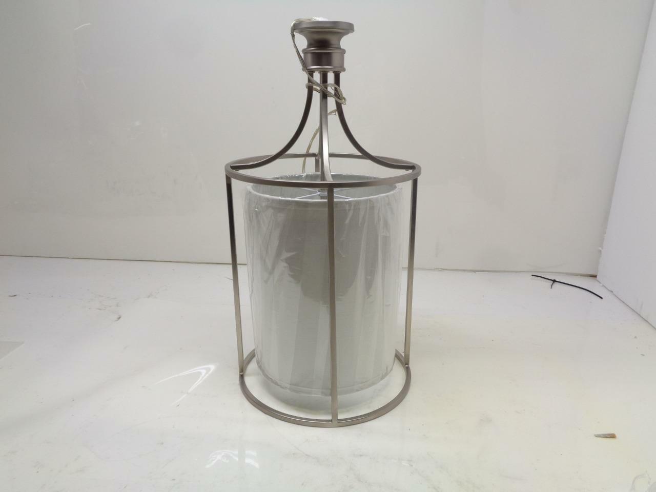 NEW 120V 60HZ AC ONLY HANGING CEILING LAMP ALUMINUM TAKES 60 WATT BULBS SR