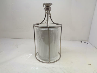 NEW 120V 60HZ AC ONLY HANGING CEILING LAMP ALUMINUM TAKES 60 WATT BULBS SR