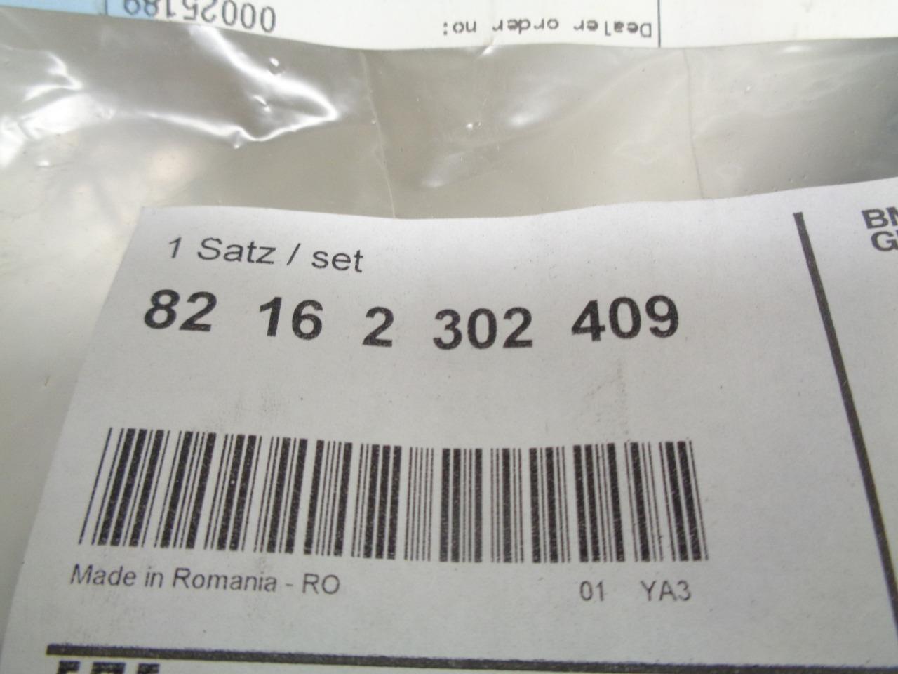 GENUINE BMW FRONT MUD FLAPS (MISSING HARDWARE) 82162302409 NEW R21