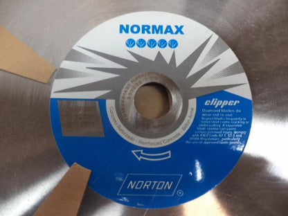 NEW NORTON NORMAX 20" CLIPPER DIAMOND BLADE 1" ARBOR NXDMBR2001 SP2T1