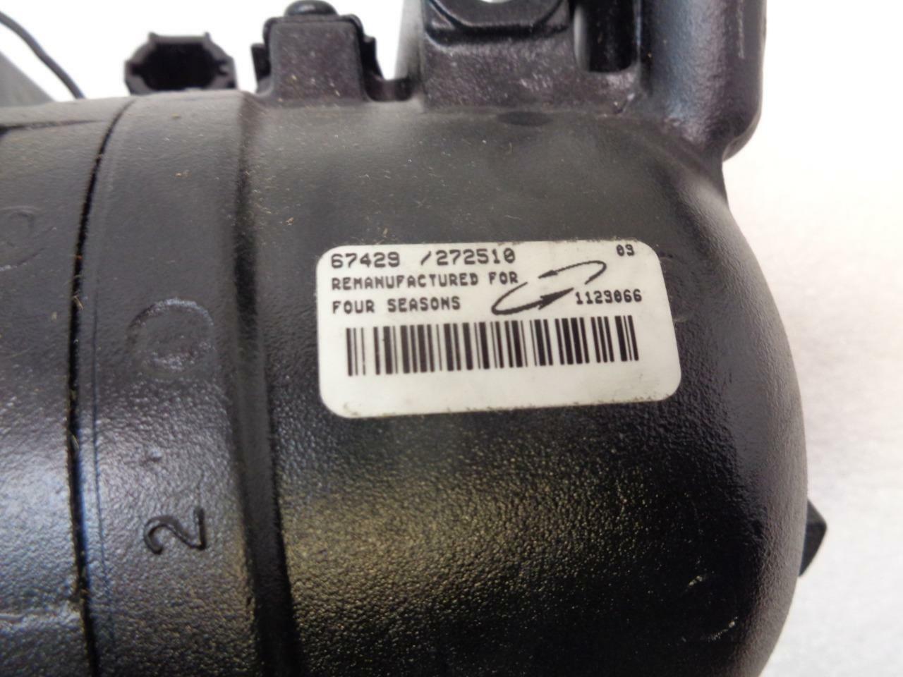 REMAN 4 SEASONS 67429 COMPRESSOR 1999-04 NISSAN/DATSUN (SEE DESCRIPTION) R2