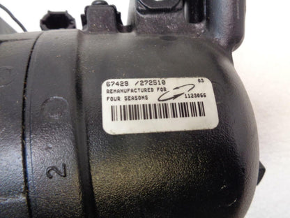 REMAN 4 SEASONS 67429 COMPRESSOR 1999-04 NISSAN/DATSUN (SEE DESCRIPTION) R2
