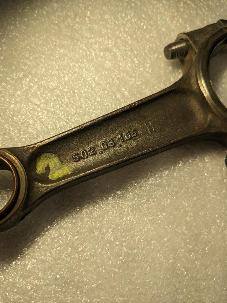 PORSCHE 356 CONNECTING ROD #2 50203105 62/8 USED R24