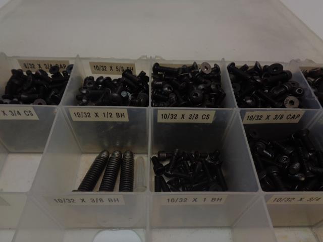 NEW CHAMP CAR ASSORTED NUTS, BOLTS, & WASHERS 3 CASES R17