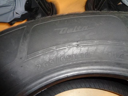 DELTA SIERRADIAL HT PLUS BSW P 265 65 18 114T SL TIRE DHT56 CQ4
