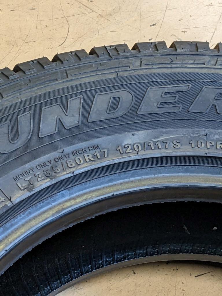 THUNDERER RANGER AT LT 235 80 17 120/117S LRE 10PLY TIRE TH0650 CQ2