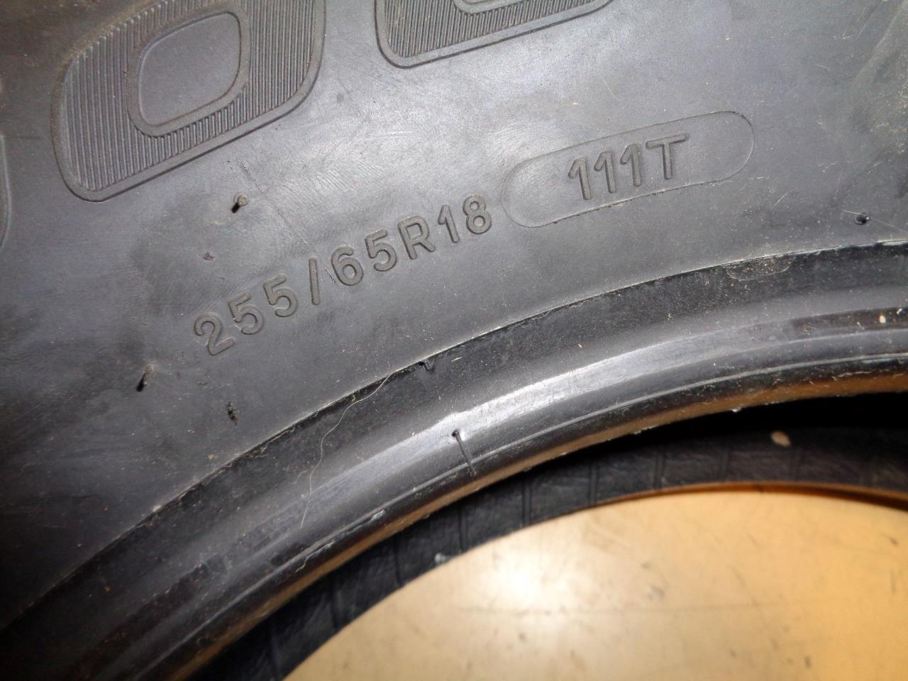 BFGOODRICH ADVANTAGE T/A SPORT LT P 255 65 18 111T SL ALL SEASON TIRE 10522 BQ4