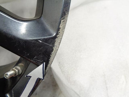 USED NISSAN 18X9 ET1 5X114.3 10 SPOKE OEM GLOSS BLACK WHEEL WR