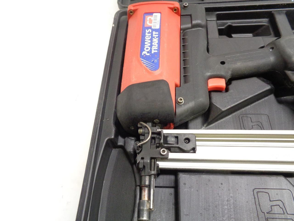 USED RED POWERS TRAK IT GAS NAILER C3 55011 NAILER ONLY BSR35