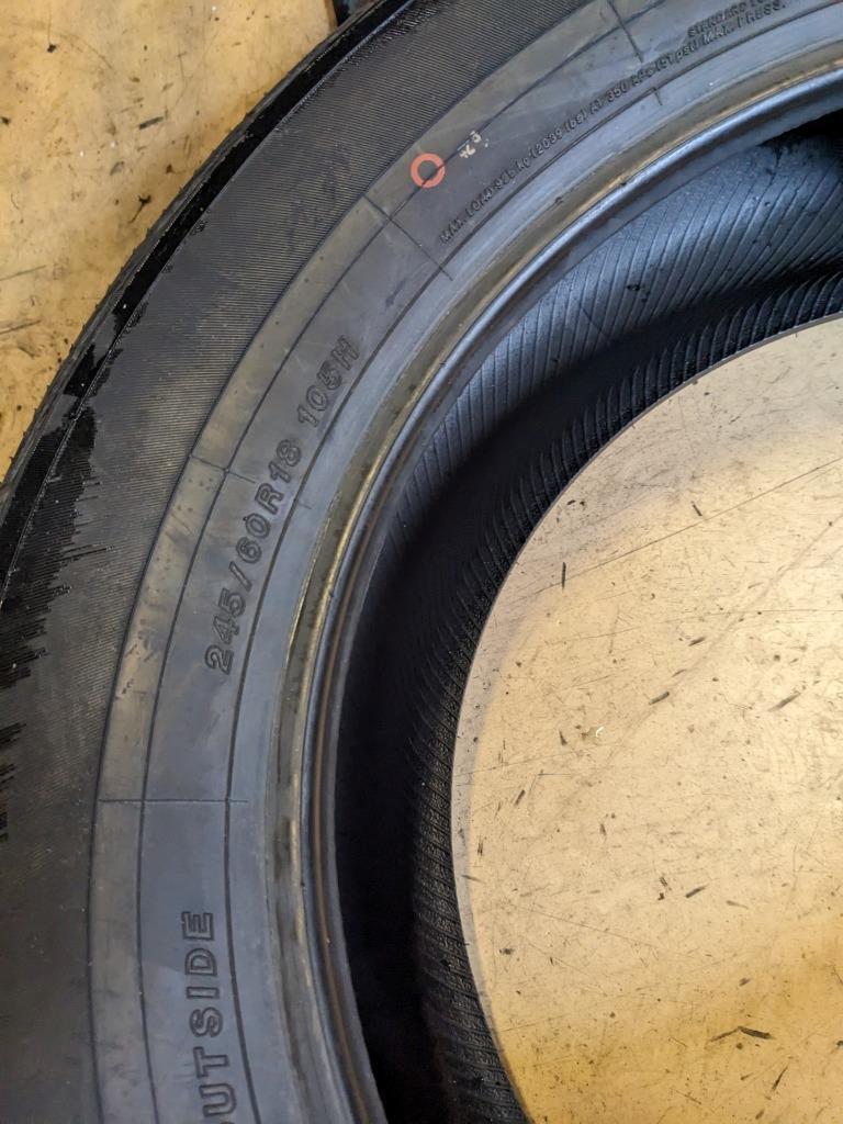 YOKOHAMA YK-CTX BSW  P 245 60 18 105H SL TIRE 110105909 CQ2