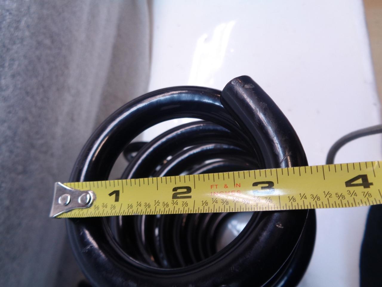 USED FRONT COIL SPRINGS FOR PORSCHE MACAN 2019-2020 95B-411-106-J-504 R24T4