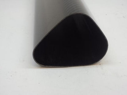 1 NEW 16" TRIANGLE CARBON FIBER MOTORCYCLE EXHAUST SLIP ON COVER R16