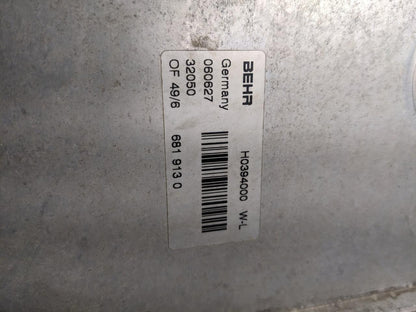 PORSCHE CAYENNE 4.5L ENGINE OIL RADIATOR COOLER 6819130 USED 996BGL