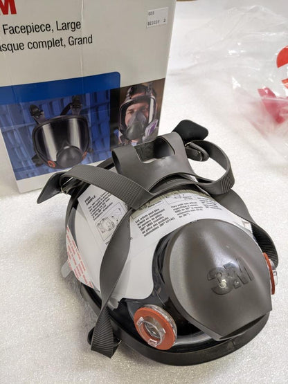 3M 6900 FULL-FACE LARGE RESPIRATOR MASK H-1472 NEW BSR3.1