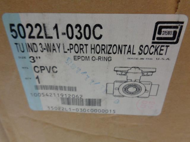 NEW SPEARS PLASTIC 3" T PIPE FITTING 5022L1-030C HORIZONTAL SOCKET R32