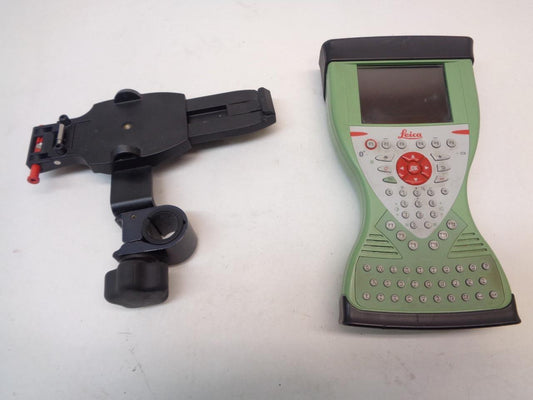 LEICA CS15 GPS DATA COLLECTOR CONTROLLER & CLAMP NO BATTERY R32T2