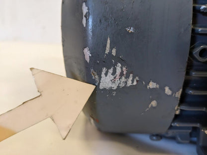 ATB MOTORS GEAR MOTOR 3 PHASE 2/4 POLE 460/266V .33/.57A AC 3 PH-MTR BSRG4