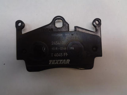 1 USED TEXTAR REAR BRAKE PAD SET FOR PORSCHE CAYMAN 2454101 R21T3