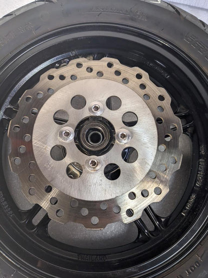 KAWASAKI F-0633 FRONT WHEEL 12XMT2.5 & 100/90-12 49J TIRE FOR Z125 PRO NEW KSLR