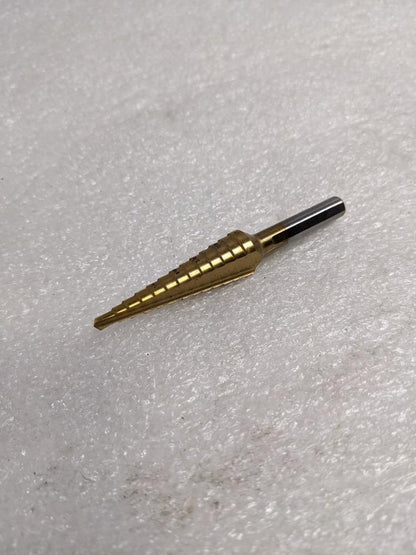 BOSCH 2610918959 TITANIUM STEP DRILL BIT 1/8"-1/2" DIA. 3" OAL NEW R22T5