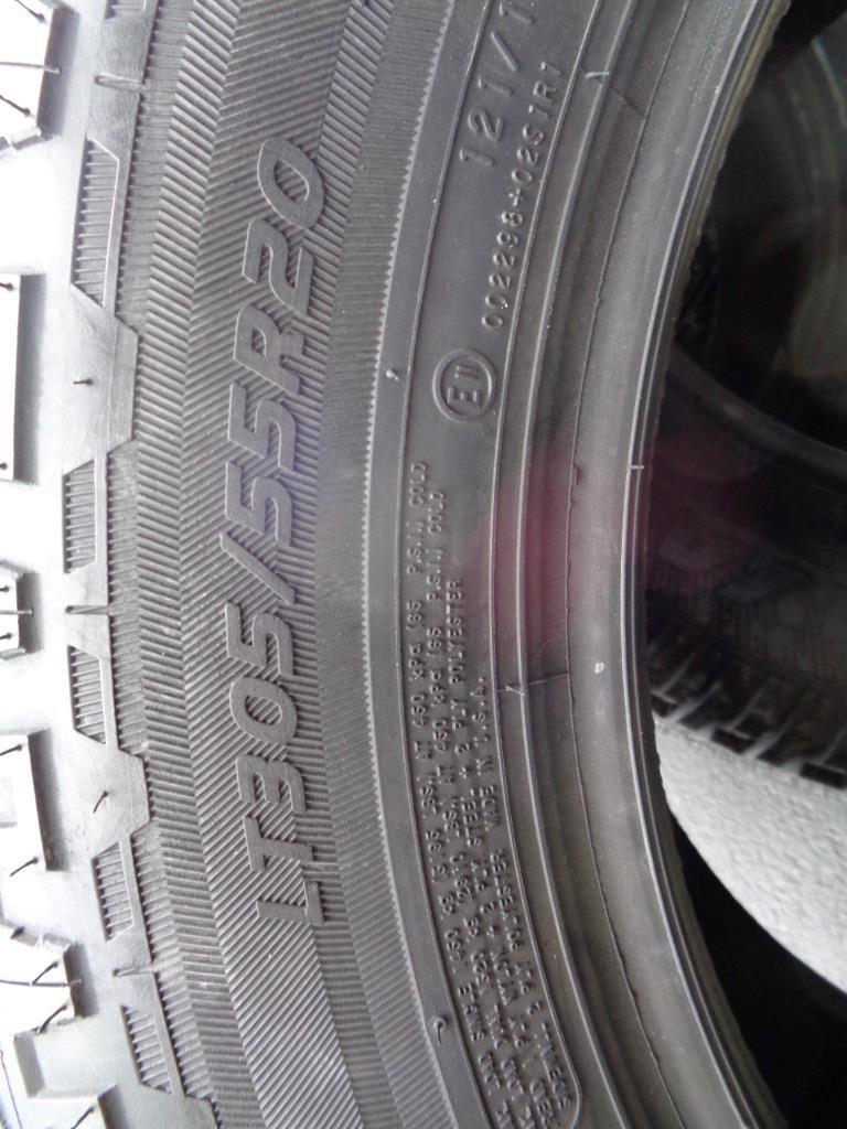 1 HERCULES TERRATRAC A/TII LT 305 55 20 121/118S TIRE 4109 SU7