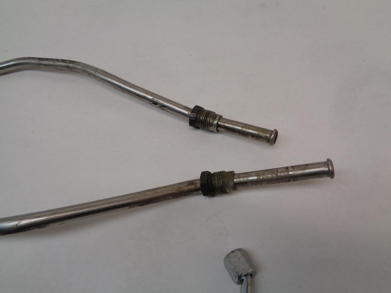 PORSCHE 993 TURBO CHARGER AFTERMARKET OIL FEED & FACTORY DRAIN LINES 99310733953