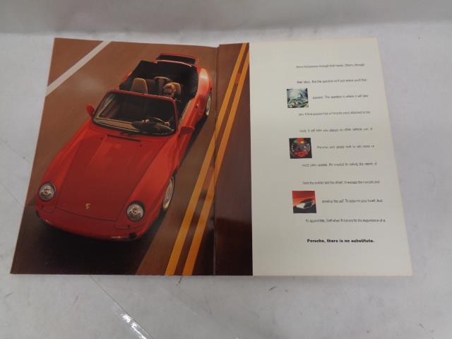 Porsche 911 (993) Brochure 1995 Edition USED GENUINE R25