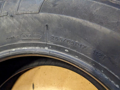 UNIROYAL LAREDO CROSS COUNTRY TOUR P 265 65 17 112T SL TIRE 04761 CQ2