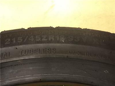 1 NOS KUMHO ECSTA SPT 215 45 18 93Y XL TIRE W LABEL 2146663 Q9