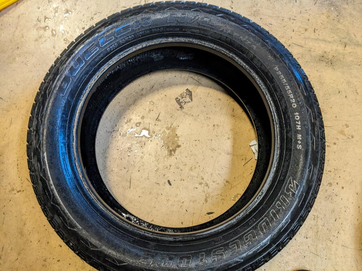 USED BRIDGESTONE DUELER H/L ALENZA TPC P 255 55 20 107H SL TIRE 007156 CQ1