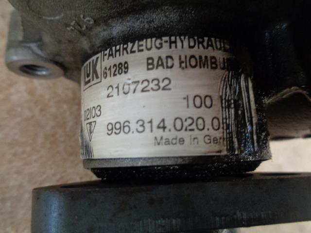 OEM USED PORSCHE STEERING PUMP 996 314 020 05 FOR 1997-2007 911 BOXSTER R31T4