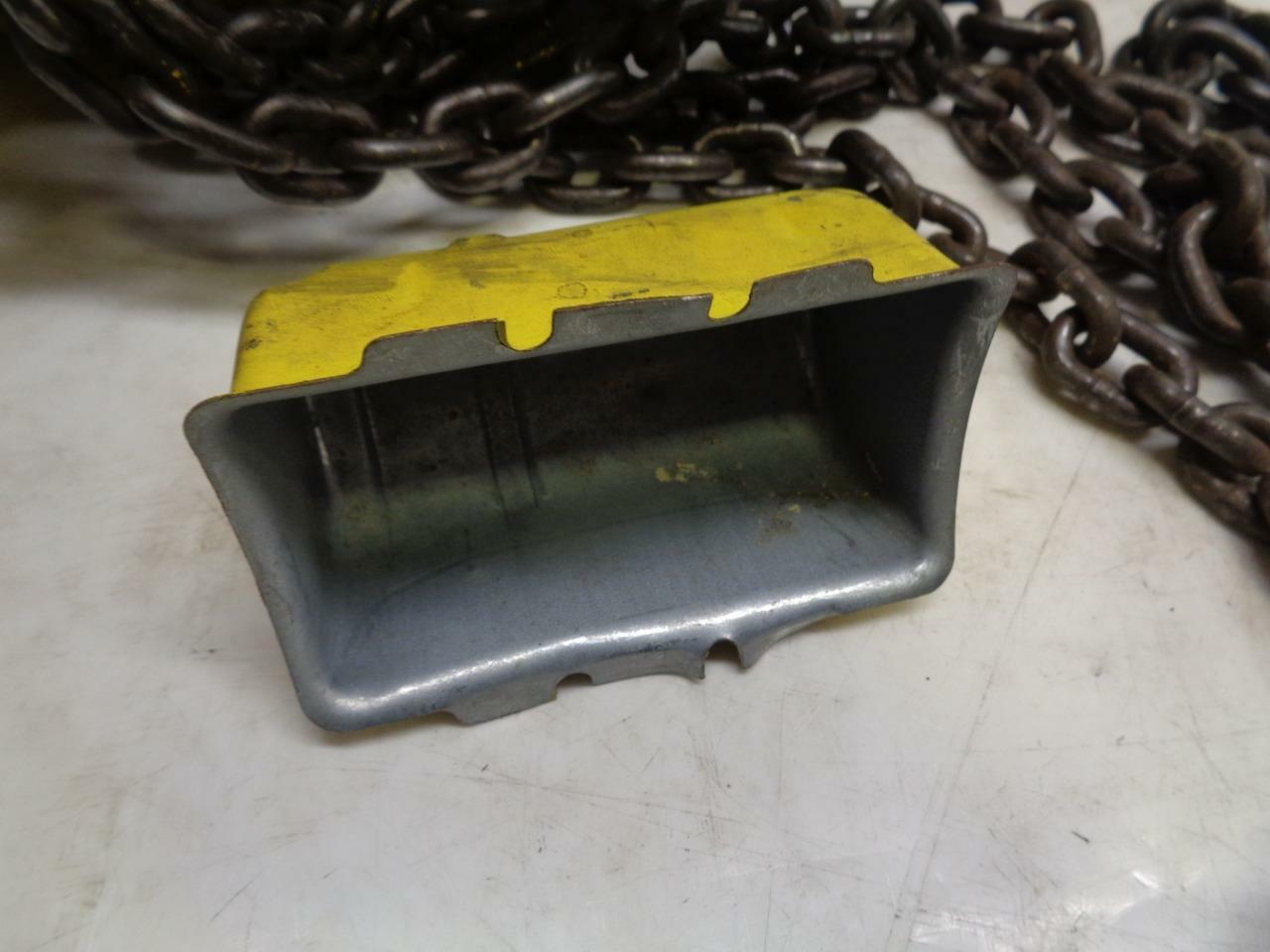 USED DAMAGED BUDGIT MAN GUARD 1/2 TON CHAIN HOIST BEH2616 115V 16FPM SPEED H1