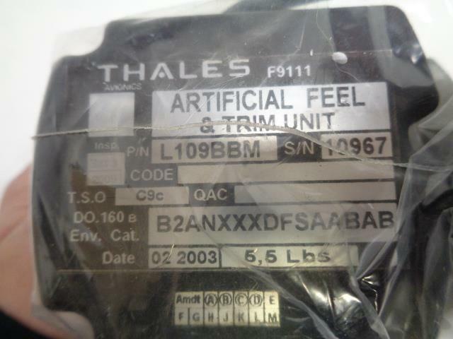 Thales Artificial Feel & Trim Unit L109BBM NEW SR