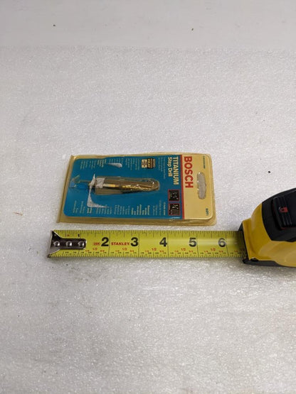 BOSCH 2610918959 TITANIUM STEP DRILL BIT 1/8"-1/2" DIA. 3" OAL NEW R22T5