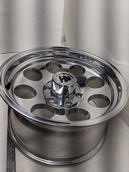 1 MAMMOTH WHEEL 17X9J ET-6 POLISHED ALUMINUM 6X139.7 BOLT PATTERN NEW WR
